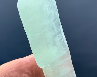 Natural Green Kunzite Crystal Specimen: Natural Stone from Afghanistan (10 Grams