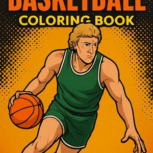 Basketball Coloring Book