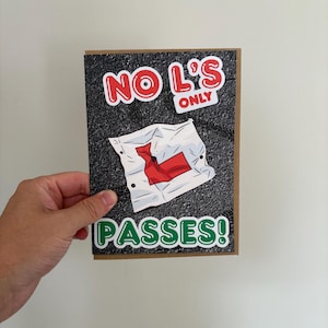Félicitations - Carte d'examen de conduite (réussissez !)