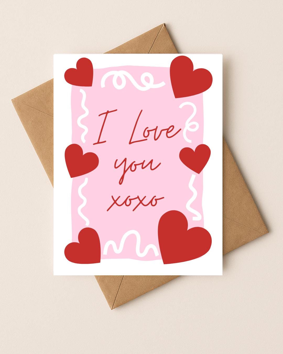 I Love You Anniversary Card - Etsy