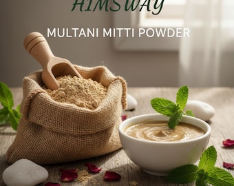 Organic Pure Multani Mitti (8.81oz Pouch)