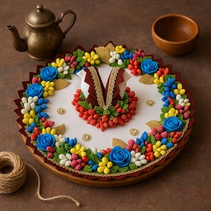 Handmade Krishna Poshak for Laddu Gopal Ji – Laddu Gopal Dress , Ideal for Janmashtami & Pooja Decoration - By-HIMSWAY