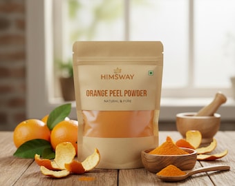 Organic Orange Peel Powder  (8.81oz Pouch)