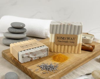 Handmade Turmeric Soap Bar | Vegan Cold Process Soap