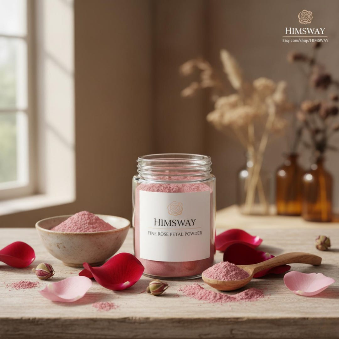 Organic Rose Petals Powder (8.81oz Pouch) - Etsy
