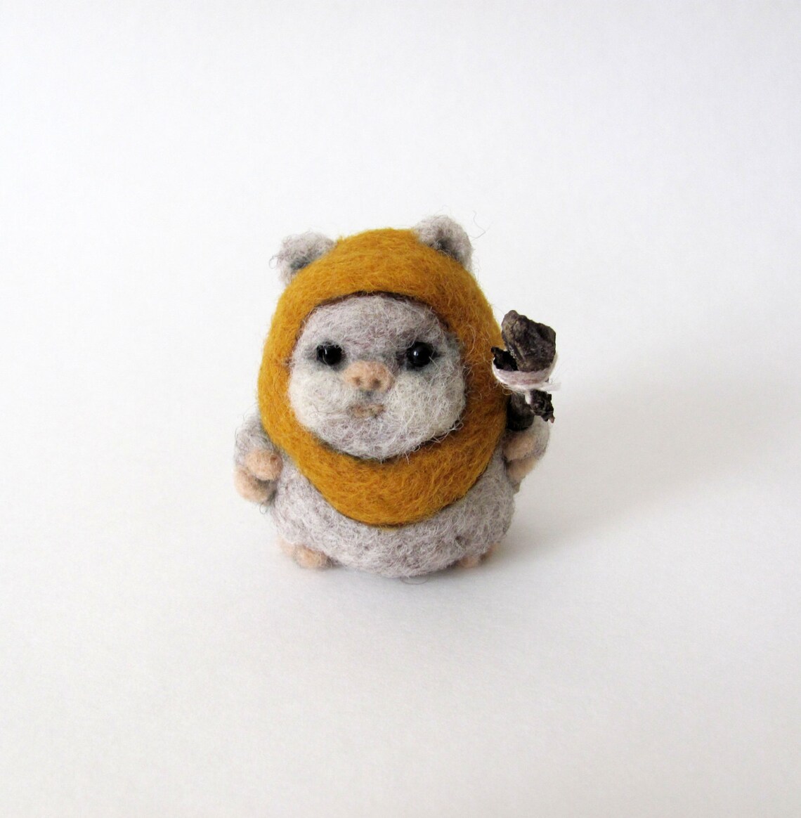 Needle felted Ewok Etsy