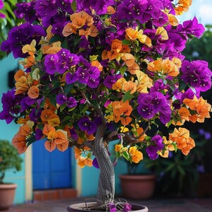 10 SEEDS Bougainvillea purple, paper flower,climbing