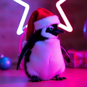 Holiday Penguin Christmas Tree Ornament