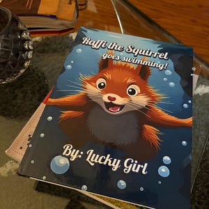 Raffi the Squirrel goes swimming! Children&#39;s storybook