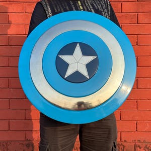 Blaues Captain America Schild | Steve Rogers Schild | Wintersoldat Captain America Schild | Bestes Geschenk Halloween