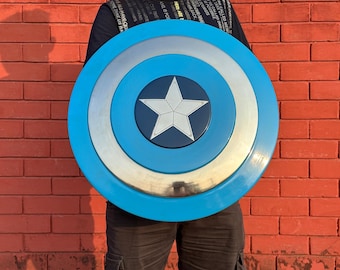 Scudo blu di Capitan America / Scudo di Steve Rogers / Scudo di Capitan America Soldato d'Inverno / Il miglior regalo di Halloween