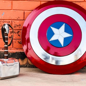 Captain America Schild |Thor Hammer | Rächer Eng Spiel | Schild und Hammer | Bestes Geschenk Halloween