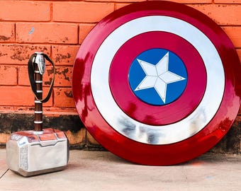 Captain America Shield |Thor Hammer | Avenger Eng Game | Shield And Hammer | Best Gift Halloween