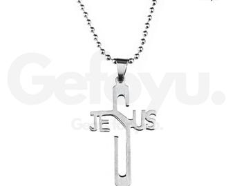 Kreuz, Echt Silber 925 Anhänger Mit Echten Steinen (ohne Kette