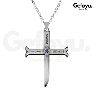 Mihawk Dulacre Stainless Steel Necklace Straw Hat Pirates Anime Jewelry