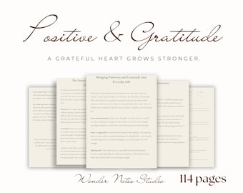 WonderNotes | Positivity And Gratitude Journal