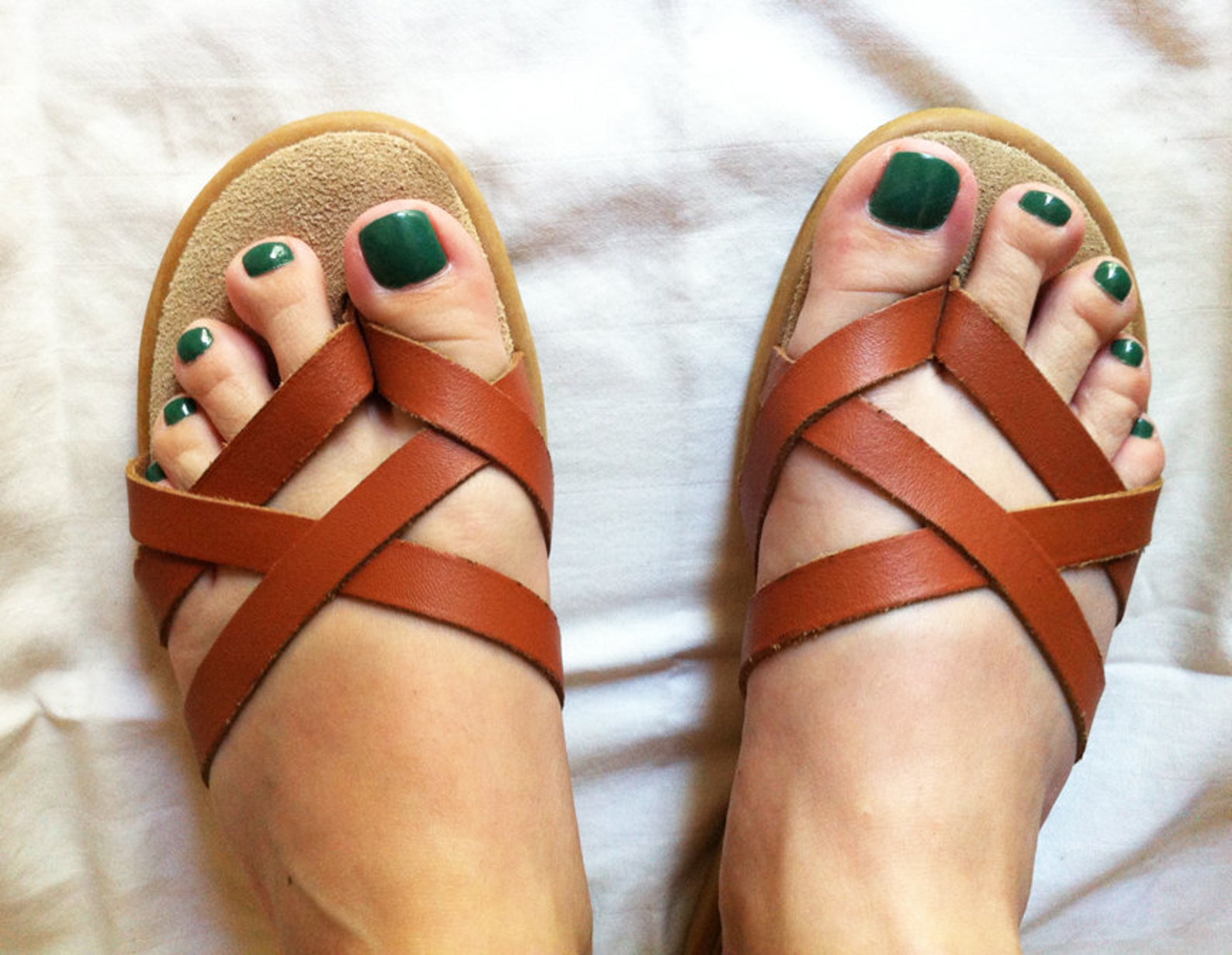 bass sandals 80s