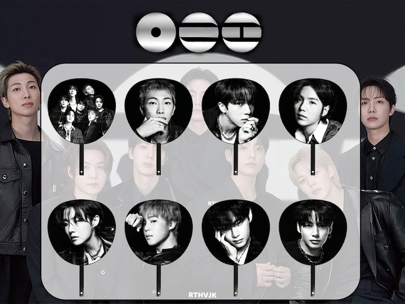 BTS 2026 World Hand Fan, Dubbelsidig Fanmade Picket, Kpop Konsert Hejarklacksfan Gåva för ARMÉ, Kpop Idol Hand Fan Gåva för Fans bild 13