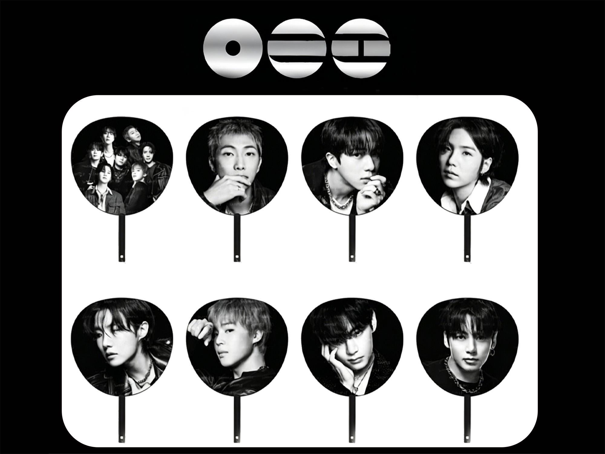 BTS World Tour Ari.rang Fan, Kpop Folding Fan ARMY, Concert Hand