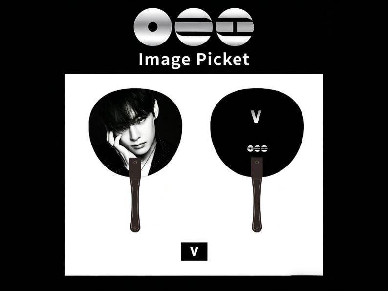 BTS 2026 World Hand Fan, Dubbelsidig Fanmade Picket, Kpop Konsert Hejarklacksfan Gåva för ARMÉ, Kpop Idol Hand Fan Gåva för Fans bild 7