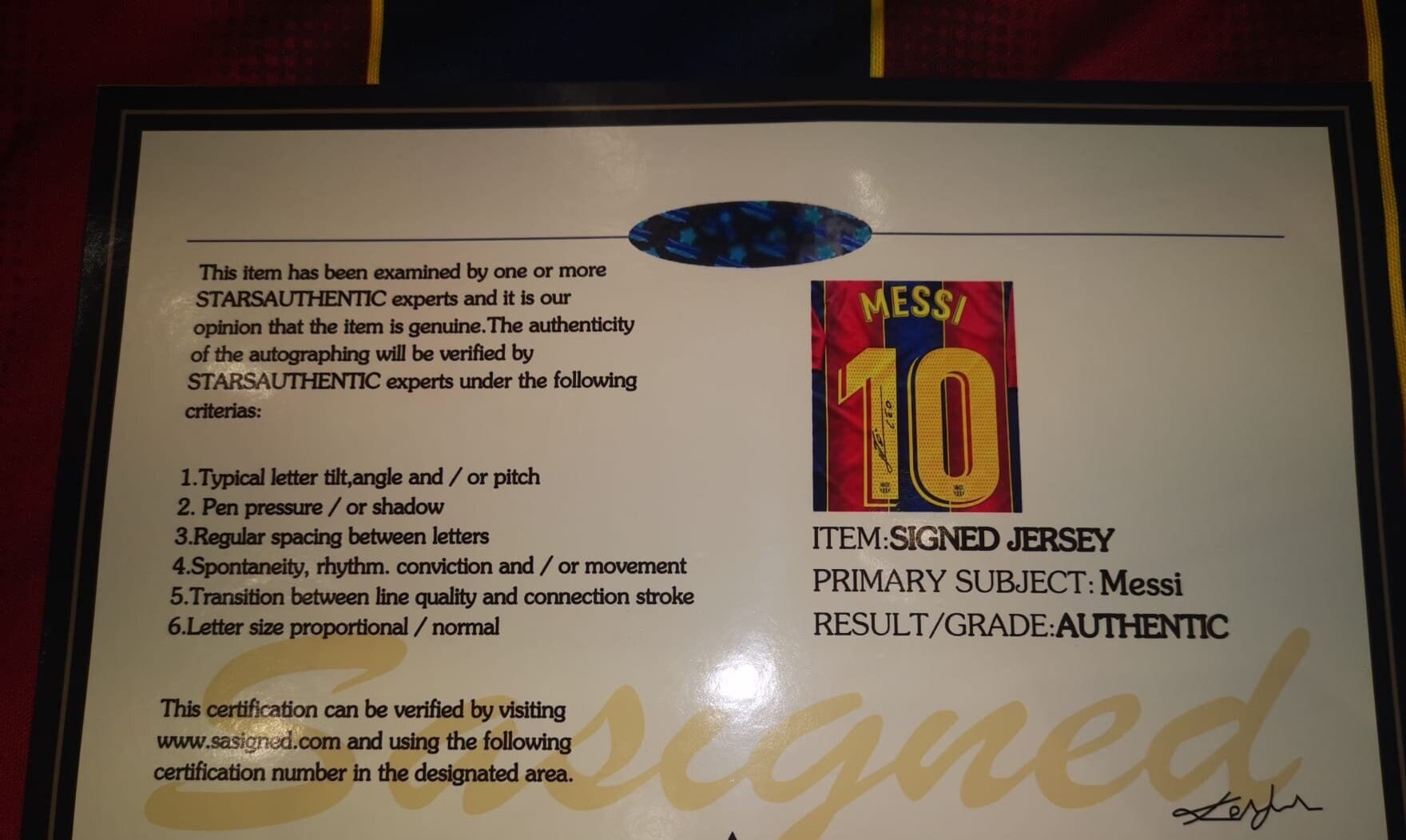 Lionel Messi SIGNED Barcelona HOME 20/21 Signature - Etsy