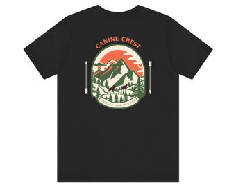 Women&#39;s German Shepherd Hiking Shirt - Dog Lover Gift Camping Tee for Dog Mom
