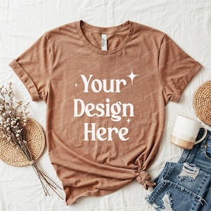 Comfort Colors C1717 Espresso Shirt Mockup Comfort Colors Espresso Mockup Halloween Comfort Color 1717 flat lay INSTANT DOWNLOAD