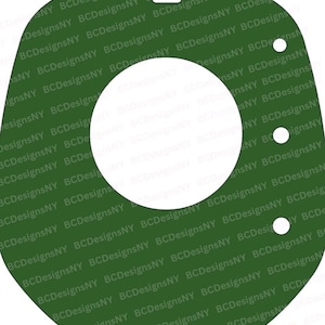 Vocera Mini Badge Skin Template - a precise cut for a perfect fit.