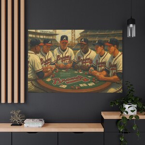 Atlanta Braves Legends on Canvas