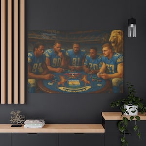 Detroit Lions Legends on Canvas