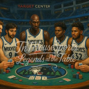 Légendes des Timberwolves du Minnesota à table