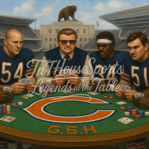 Chicago Bears Legends at the Table