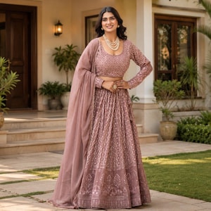 rosy brown color dress DESERT ROSE BROWN COLOR SATIN CREPE SLEEVELESS A-LINE MIDI LENGTH DRESS