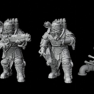 Solar Guard - Kill Squad - Imperial Force - Pose 7 | Wargame Proxies