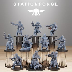 Corrupted Guard Sectarians - Set of 10 | Wargame Proxies