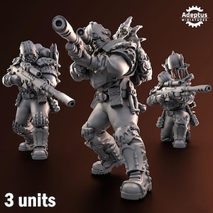 Snipers - Shattered Legion - Set of 3 | Wargame Proxies