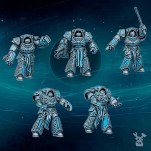 Scylla Destroyers Squad - Set of 5 | Wargame Proxies
