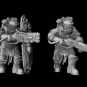 Solar Guard - Kill Squad - Imperial Force - Pose 2 | Wargame Proxies