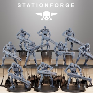 Astronet X1 Infantry - Set of 10  | Wargame Proxies