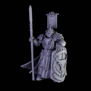 Space Knight - Bullwhip Clan Warrior - 2 | Wargame Proxies