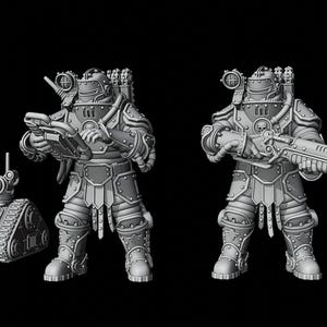 Solar Guard - Kill Squad - Imperial Force - Pose 6 | Wargame Proxies