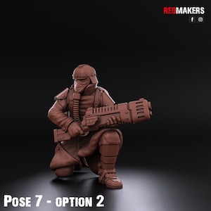 Death Division - Kill Squad - Imperial Force - Pose 7v2 | Wargame Proxies