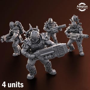 Special Weapons - Shattered Legion - Set of 4 | Wargame Proxies