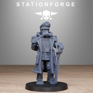 GrimGuard Officer | Wargame Proxies