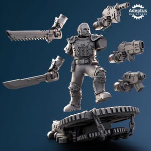 Commander - Greyplate Troops | Wargame Proxies