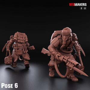 Death Division - Kill Squad - Imperial Force - Pose 6 | Wargame Proxies