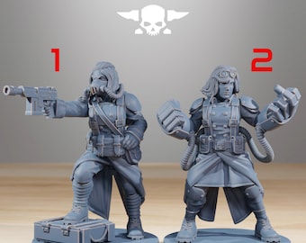 GrimGuard Sisters of War | Sci-Fi Future | Tabletop Wargaming | DnD