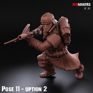 Death Division - Kill Squad - Imperial Force - Pose 11v2 | Wargame Proxies