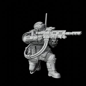 Shock Troops - Elite Squad - Imperial Force - Pose 8 | Wargame Proxies