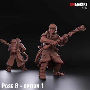 Death Division - Kill Squad - Imperial Force - Pose 8v1 | Wargame Proxies